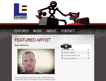 Tablet Screenshot of ledbetterentertainment.com